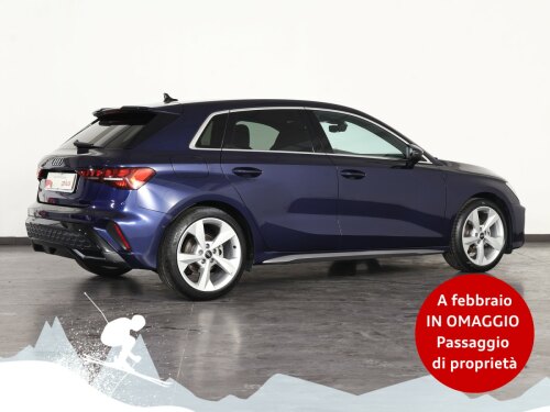 audi a3 sportback 2.0 tdi s line edition 150cv s-tronic usata
