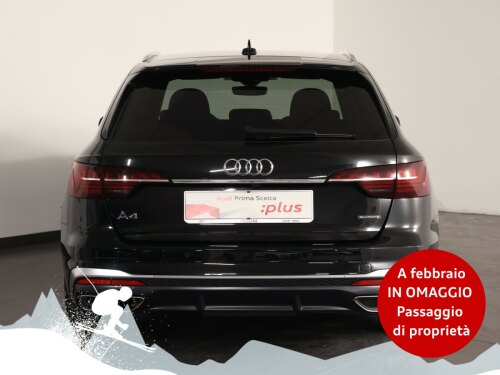 audi a4 avant 40 2.0 tdi mhev s line edition quattro 204cv s-tronic usata